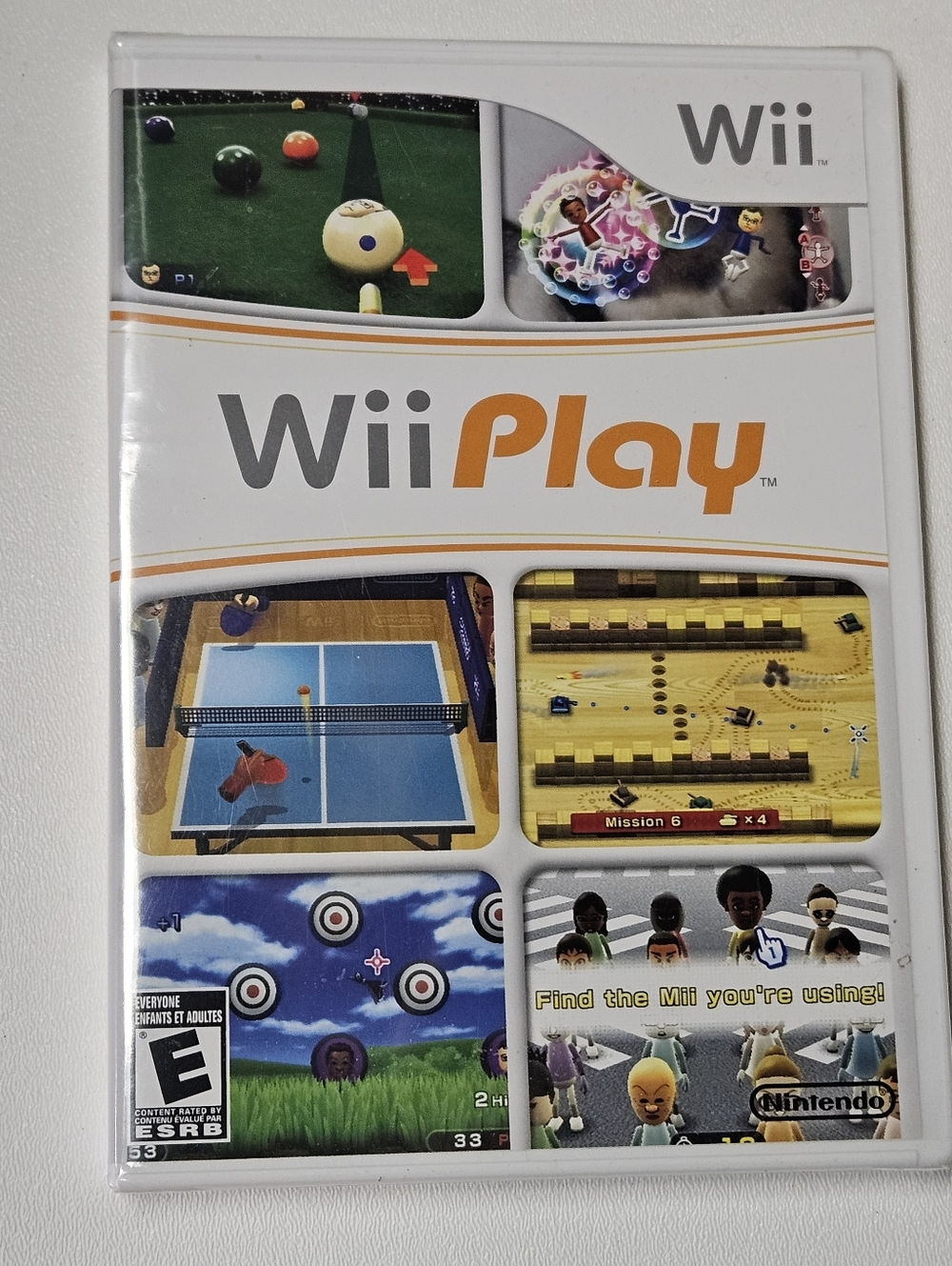 Wii Play (Nintendo Wii, 2007) Brand New Sealed!